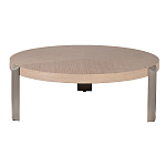 Столик журнальный круглый со светлым шпоном Light Veneer Table варинант исполнения - 5 | Loft Concept во Владивостоке