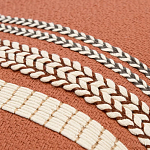 Подушка декоративная с вышивкой и кисточками Ethnic mix варинант исполнения - 2 | Loft Concept во Владивостоке