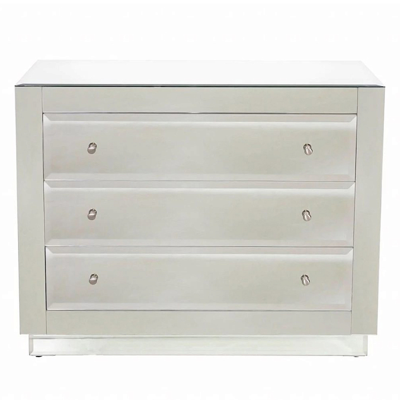 Комод зеркальный с 3-мя ящиками Mirror Chest of Drawers Зеркало Комод зеркальный с 3-мя ящиками Mirror Chest of Drawers Зеркало во Владивостоке | Loft Concept