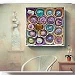 Панно "Конфетное ассорти" Bright Candy Assortment варинант исполнения - 4 | Loft Concept во Владивостоке