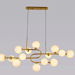 Люстра подвесная с белыми лампами в форме шара Flute варинант исполнения - 4 | Loft Concept во Владивостоке