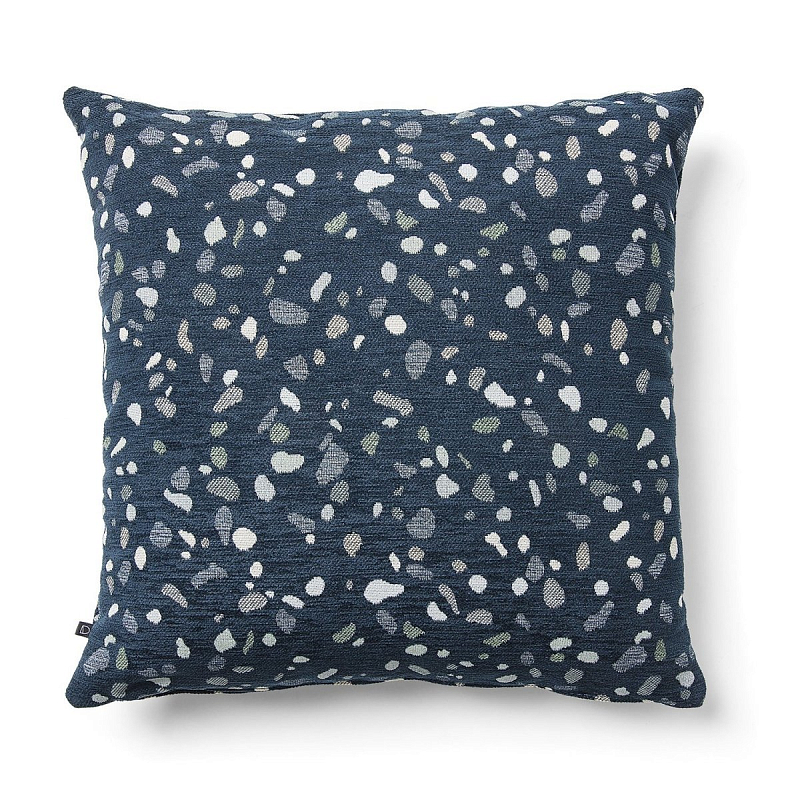 Декоративная подушка Terrazzo Dark Blue Темно-синий Мульти Декоративная подушка Terrazzo Dark Blue Темно-синий Мульти во Владивостоке | Loft Concept
