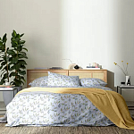 Постельное белье из сатина с рисунком 200х220 см Aurora Allure Sprout варинант исполнения - 2 | Loft Concept во Владивостоке