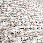 Кресло вращающееся круглой формы из серого шенилла Favorite Vacation Place варинант исполнения - 3 | Loft Concept во Владивостоке