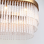 Люстра подвесная овальная со стеклянными трубками Nembus варинант исполнения - 3 | Loft Concept во Владивостоке