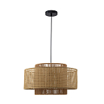 Подвесной светильник с абажуром из плтеного бамбука Light Inside the Cell варинант исполнения - 3 | Loft Concept во Владивостоке