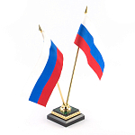 Флагшток из малахита и бронзы с позолотой Stone Flagpole варинант исполнения - 2 | Loft Concept во Владивостоке