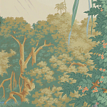 Обои ручная роспись Le Brésil Paille варинант исполнения - 2 | Loft Concept во Владивостоке