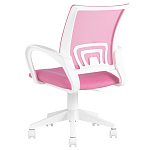 Офисное кресло с основанием из белого пластика Desk chairs Pink варинант исполнения - 5 | Loft Concept во Владивостоке