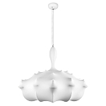 Подвесной светильник с белым фигурным абажуром и мягкими волнистыми краями Cloud Motion  варинант исполнения - 17 | Loft Concept во Владивостоке