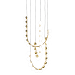 Люстра подвесная светодиодная с круглыми плафонами белого цвета PEARLS Suspension 39  варинант исполнения - 3 | Loft Concept во Владивостоке