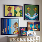 Картина Ренесанс ручная вышивка бисером RENAISSANCE REFLECTION BEADED ART варинант исполнения - 1 | Loft Concept во Владивостоке