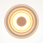 Бра круглое Soft Halo белый варинант исполнения - 2 | Loft Concept во Владивостоке