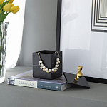 Мраморная шкатулка с бюстом из металла KELLY WEARSTLER варинант исполнения - 8 | Loft Concept во Владивостоке