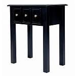 Черная тумба с выдвижным ящиком Monica варинант исполнения - 2 | Loft Concept во Владивостоке