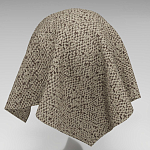 Мебельная ткань Шенилл коричневый цвет 138 см T4-28 варинант исполнения - 3 | Loft Concept во Владивостоке