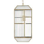 Подвесной светильник с рельефным стеклом Embossed Glass варинант исполнения - 3 | Loft Concept во Владивостоке