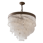 Люстра со стеклянными подвесками в виде круглых бусин Waterfall of Light варинант исполнения - 1 | Loft Concept во Владивостоке