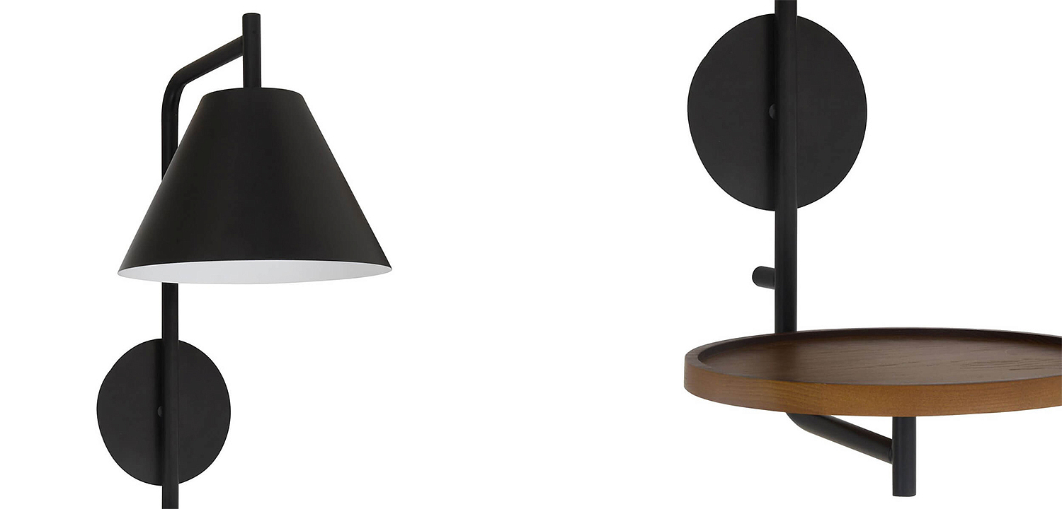 Бра с полкой Darko Wall Lamp Бра с полкой Darko Wall Lamp - Loft-Concept во Владивостоке