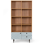 Широкий стеллаж с принтом Elise Rack варинант исполнения - 14 | Loft Concept во Владивостоке