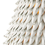 Подвесной светильник белый металлический в форме колокола White Natural Lines варинант исполнения - 1 | Loft Concept во Владивостоке