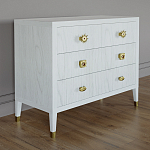 Бельевой Комод с 4 ящиками Elsa Dreams White варинант исполнения - 1 | Loft Concept во Владивостоке