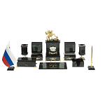 Настольный письменный набор из нефрита в подарочной коробке Victorious варинант исполнения - 1 | Loft Concept во Владивостоке