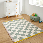 Ковер детский с шахматным принтом Soft Hugs варинант исполнения - 4 | Loft Concept во Владивостоке