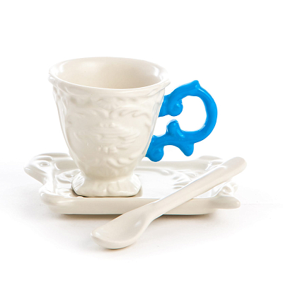 Кофейная пара Seletti I-Coffee Blue Кофейная пара Seletti I-Coffee Blue