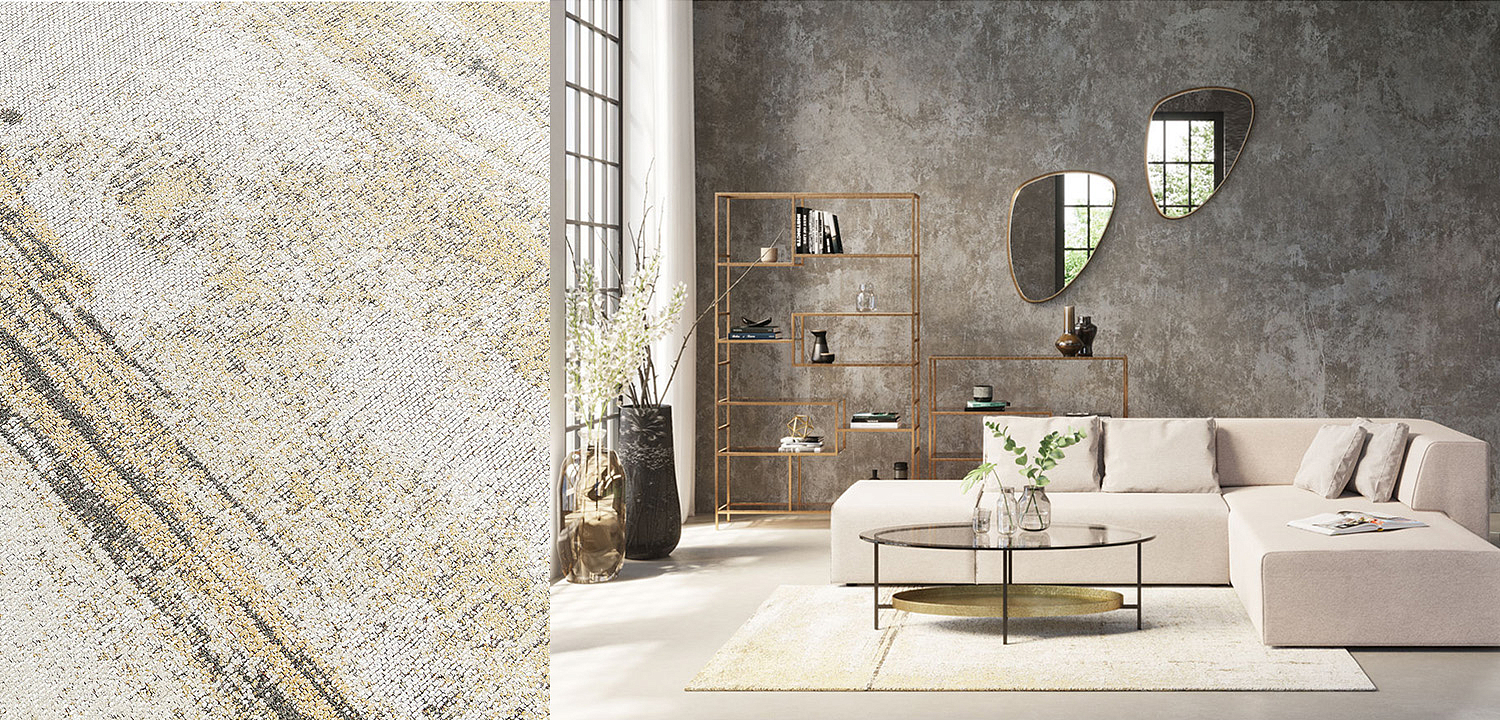 Ковер Abstraction beige Ковер Abstraction beige - Loft-Concept во Владивостоке