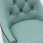 Мебельная ткань Шенилл бирюзовый цвет 142 см T4-61 варинант исполнения - 7 | Loft Concept во Владивостоке