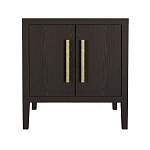 Тумбочка Primo с дверцами шпон темный орех варинант исполнения - 1 | Loft Concept во Владивостоке