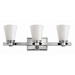 Бра для ванных комнат с белыми стеклянными конусными плафонами Hinkley варинант исполнения - 1 | Loft Concept во Владивостоке