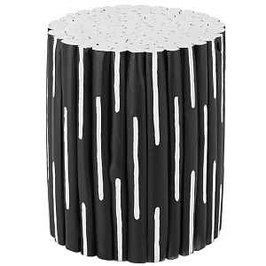 Приставной стол Table Licorice Sticks Black White