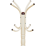 Вешалка напольная бежевая с 4-мя металлическими крючками Noble Branches варинант исполнения - 2 | Loft Concept во Владивостоке