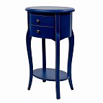 Синяя тумба на фигурных ножках Shelby варинант исполнения - 2 | Loft Concept во Владивостоке