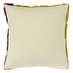 Чехол на подушку с рисунком горчичного цвета Elan Textured варинант исполнения - 4 | Loft Concept во Владивостоке