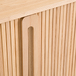 Длинный низкий буфет с 2-мя раздвижными дверцами Toinette Light Cupboard варинант исполнения - 11 | Loft Concept во Владивостоке