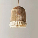 Люстра круглая плетеная с кисточками Small Solar Glow варинант исполнения - 3 | Loft Concept во Владивостоке