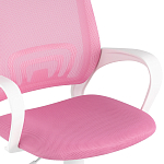 Офисное кресло с основанием из белого пластика Desk chairs Pink варинант исполнения - 6 | Loft Concept во Владивостоке
