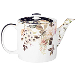 Чайный сервиз из фарфора с цветочным принтом на 6 персон 14 предметов Garden Whisper Porcelain Set  варинант исполнения - 1 | Loft Concept во Владивостоке