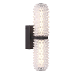 Бра с факутрным стеклянным плафоном Sonora варинант исполнения - 2 | Loft Concept во Владивостоке