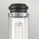 Бра для ванных комнат с прозрачным цилиндрическим плафоном на круглом основании Hinkley варинант исполнения - 8 | Loft Concept во Владивостоке