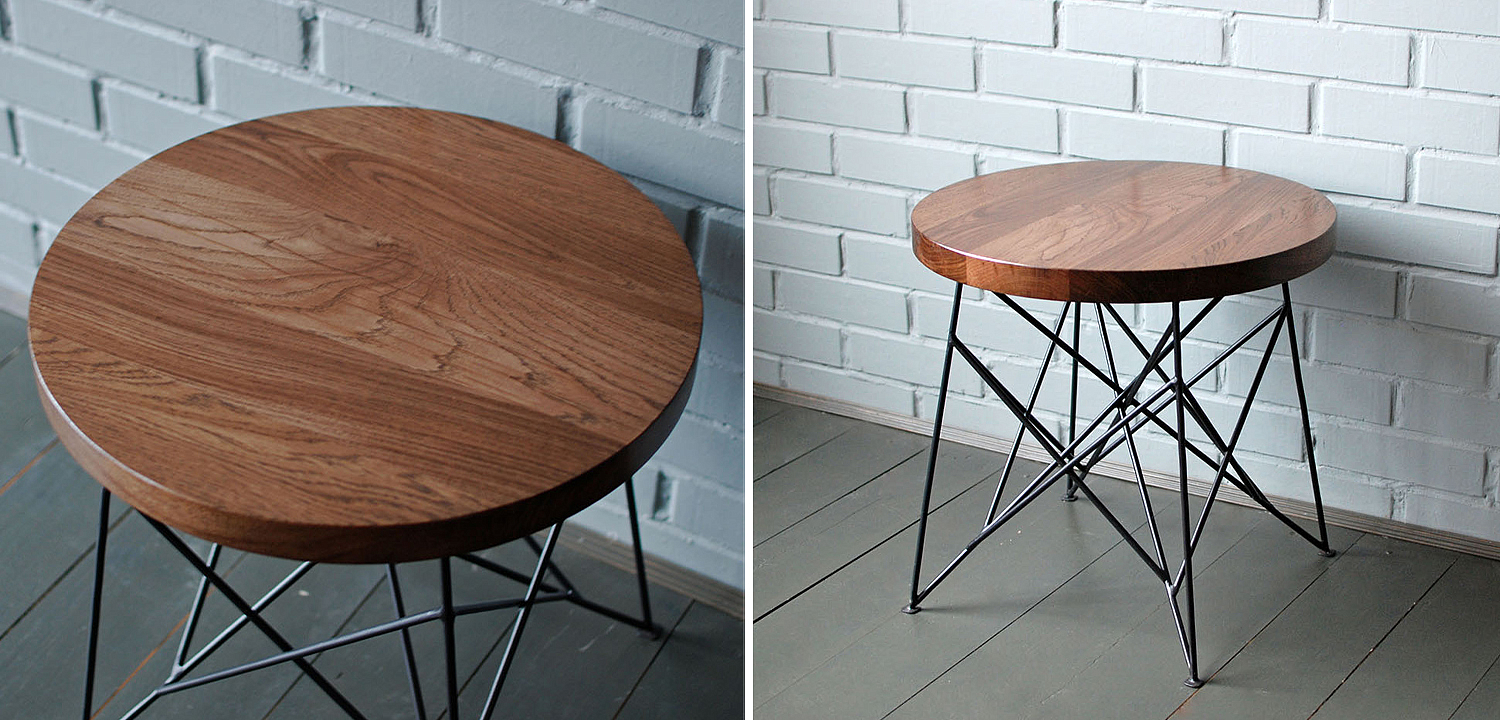 Кофейный стол Kinney Brown Industrial Metal Rust Coffee Table Кофейный стол Kinney Brown Industrial Metal Rust Coffee Table - Loft-Concept во Владивостоке