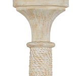 Люстра из дерева в форме подсвечника Coastal Aesthetics варинант исполнения - 2 | Loft Concept во Владивостоке