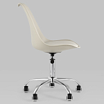 Офисный стул на металлическом основании EGGERY Beige варинант исполнения - 2 | Loft Concept во Владивостоке