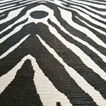 Мебельная ткань Шенилл черно-белый принт 140 см T3-1 варинант исполнения - 3 | Loft Concept во Владивостоке