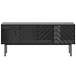 Длинная тумба с зеркальным декором Serena варинант исполнения - 3 | Loft Concept во Владивостоке