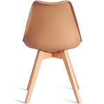 Стул с мягким сиденьем Arvika Latte варинант исполнения - 4 | Loft Concept во Владивостоке