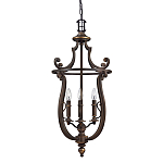 Люстра подвесная бронзового цвета в классическом стиле Hinkley варинант исполнения - 1 | Loft Concept во Владивостоке